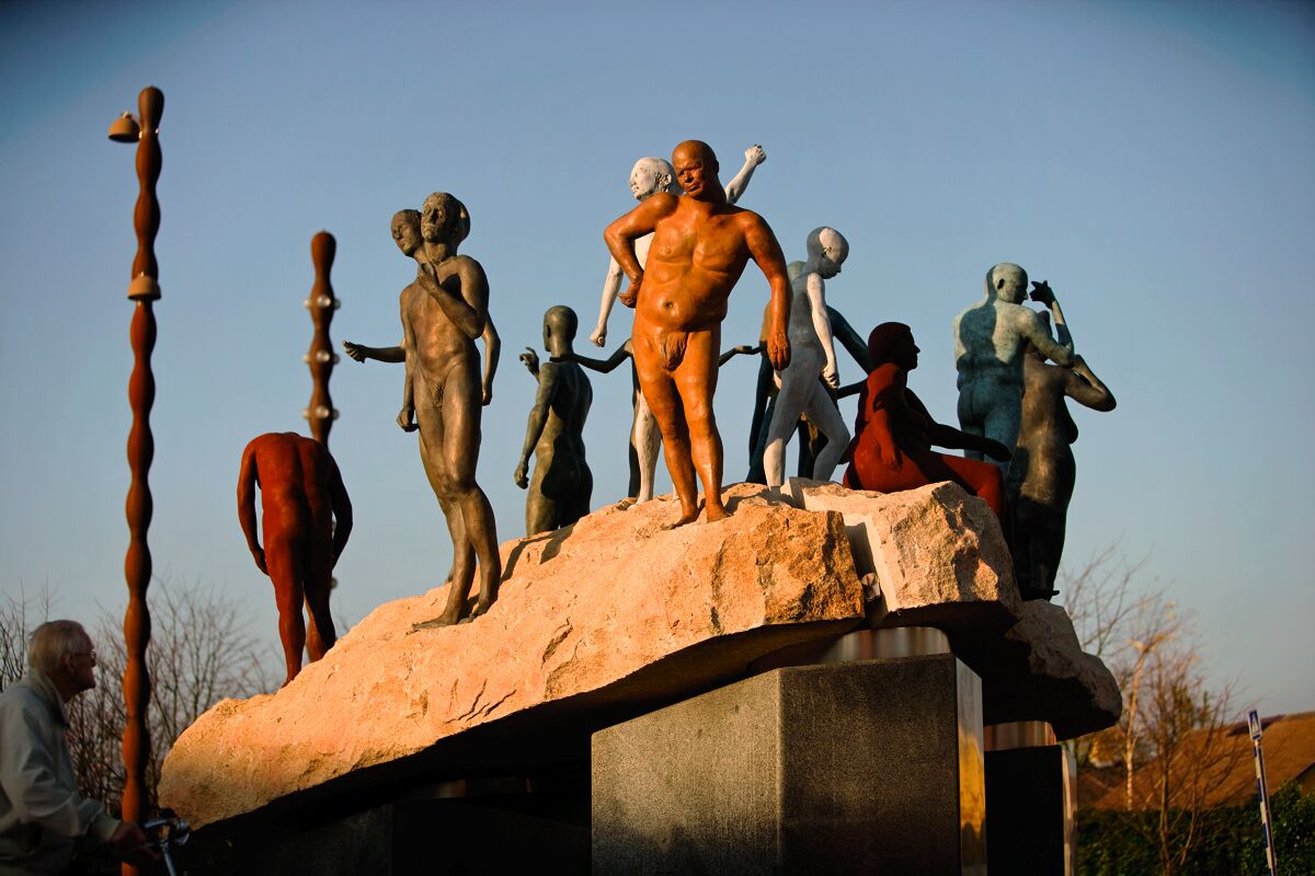 Skultur Holstebro "Borgerne"